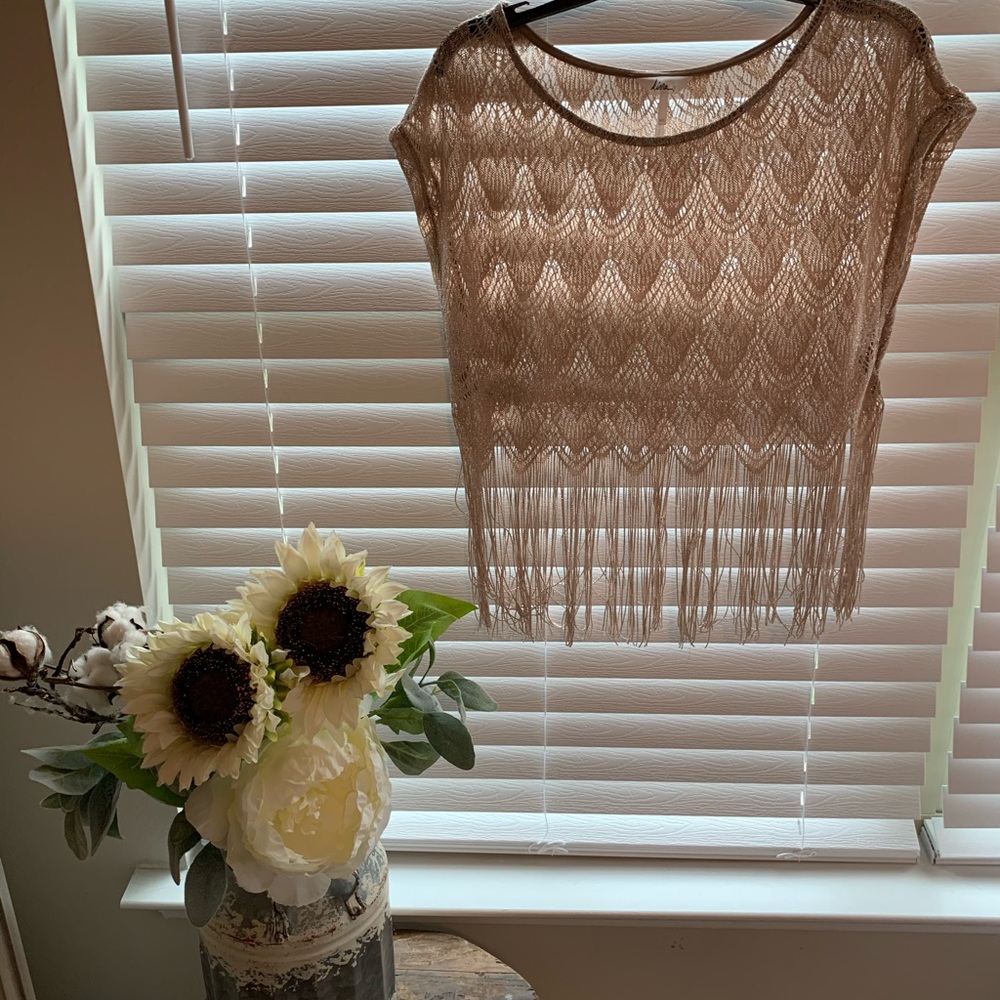 PacSun Crop Top/Bathing Suit Cover Up